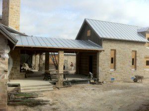 1800's New Ranch Home Exterior