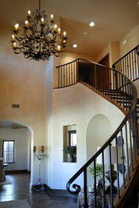 Dallas Custom Tuscan Villa Stairs